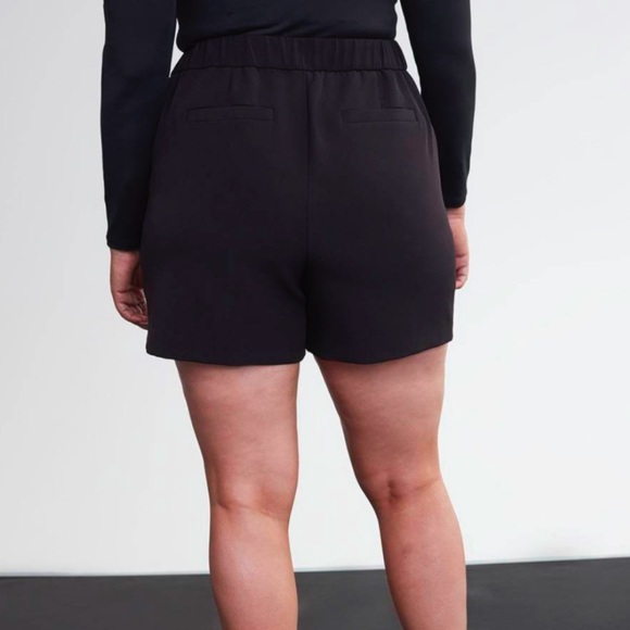 Black Asymmetrical Skort - Addition Elle - Picture 2 of 3